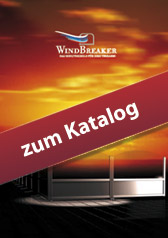 Windbreaker Windschutzsysteme - zum Katalog