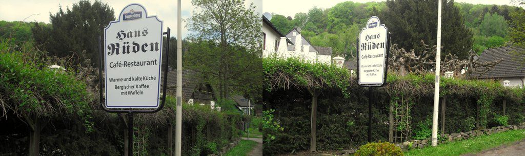 Standschild Haus Rüden