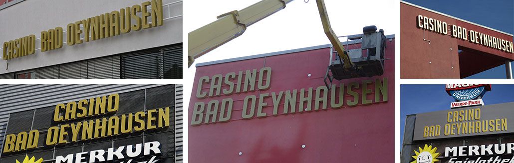 Profilschriften - Casino Bad Oeynhausen - Bad Oeynhausen - NRW