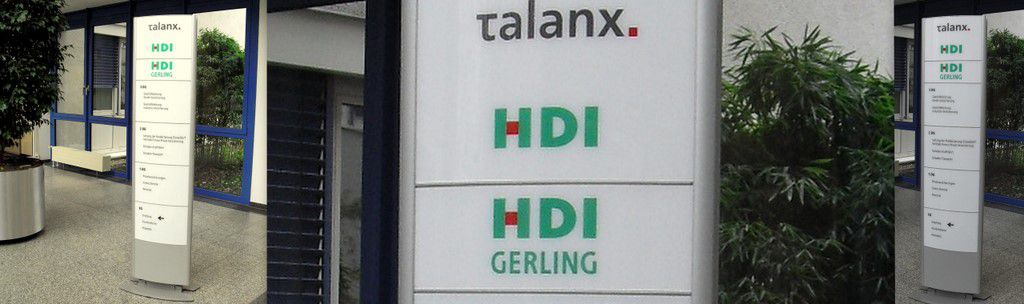 Pylon HDI Düsseldorf