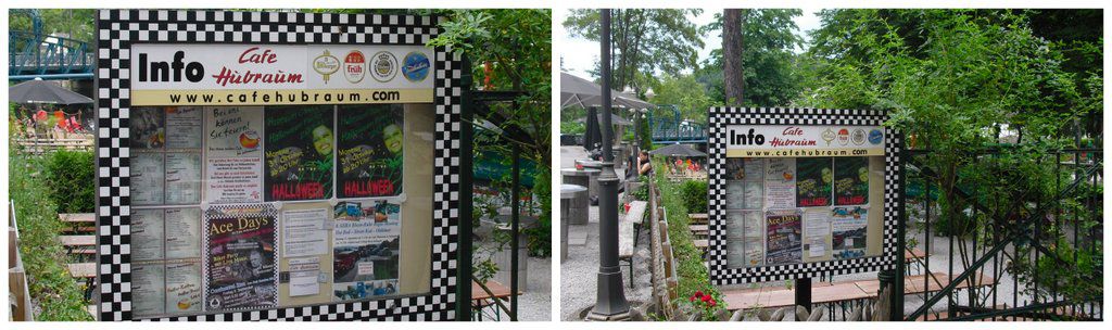  Speisekartenkasten - Sonderanfertigung - Biergarten NRW