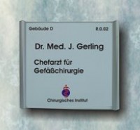 Orientierungsschilder - Leitsystem fischer consilium